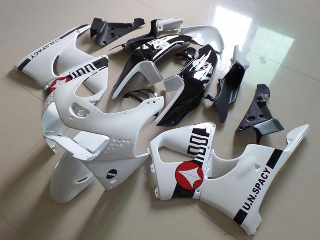 Carenados Moto Honda CBR900RR 919 1998-1999 - Blanco Rojo Negro Brillante U.N.Spacy Baratos