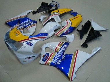Carenados Moto Honda CBR900RR 919 1998-1999 - Blanco Azul Amarillo Rothmans Baratos