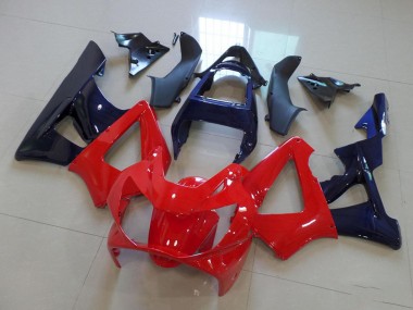 Carenados Moto Honda CBR900RR 929 2000-2001 - Rojo Azul Oscuro Baratos