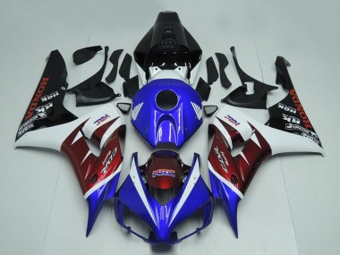 Carenados Moto Honda CBR1000RR 2006-2007 - Blanco Burgundy Azul Negro Brillante Baratos