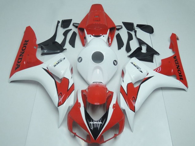 Carenado Moto Honda CBR1000RR 2006-2007 - Blanco Rojo Baratos