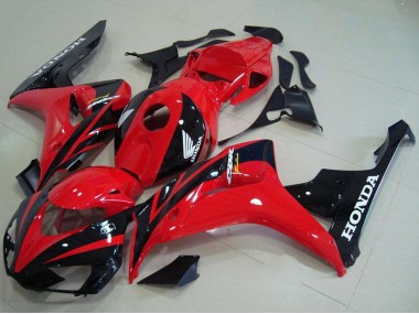 Kits Carenado Moto Honda CBR1000RR 2006-2007 - Rojo Negro Brillante Baratos