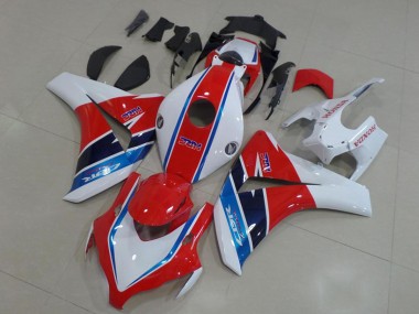 Kits Carenado Moto Honda CBR1000RR 2008-2011 - Blanco Rojo Azul HRC Baratos