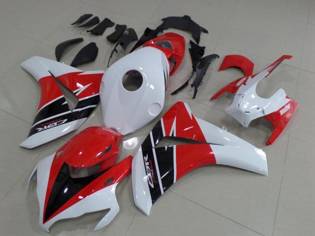 Kits Carenados Moto Honda CBR1000RR 2008-2011 - Blanco Rojo Negro Brillante Baratos
