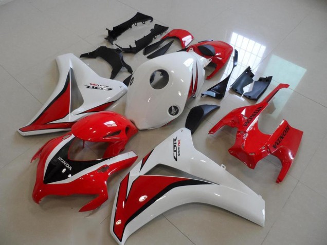 Carenado Moto Honda CBR1000RR 2008-2011 - Blanco Rojo Negro Brillante Baratos