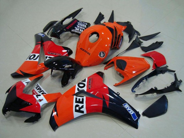 Carenados ABS Honda CBR1000RR 2008-2011 - Naranja Blanco Rojo Negro Brillante Repsol Baratos