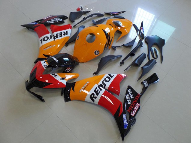 Carenado Moto Honda CBR1000RR 2012-2016 - Naranja Blanco Rojo Negro Brillante Repsol Baratos