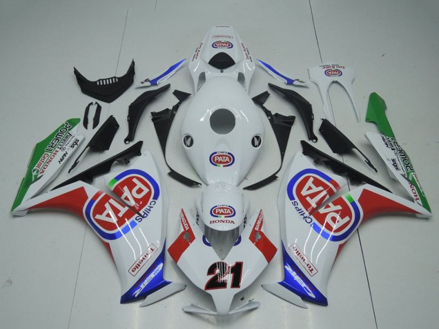 Carenados Moto Honda CBR1000RR 2012-2016 - Blanco Rojo Azul Verde Pata 21 Baratos