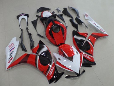 Carenado Moto Honda CBR1000RR 2012-2016 - Blanco Rojo Negro Brillante Baratos