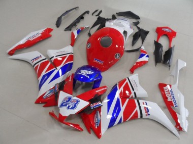 Carenados Moto Honda CBR1000RR 2012-2016 - Blanco Rojo Azul HRC 23 Baratos