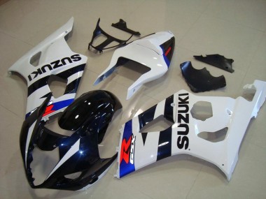 Carenados Moto Suzuki GSXR 1000 2003-2004 - Blanco Azul Azul Oscuro Rojo Baratos