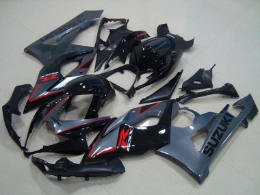 Carenados Moto Suzuki GSXR 1000 2005-2006 - Negro Brillante Negro Mate Rojo Baratos