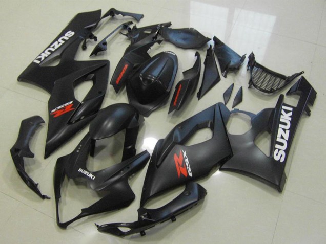 Carenados Moto Suzuki GSXR 1000 2005-2006 - Negro Mate Blanco Rojo Baratos