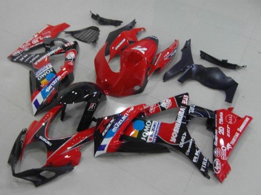 Carenados Moto Suzuki GSXR 1000 2007-2008 - Rojo Negro Azul Blanco JOMO Baratos