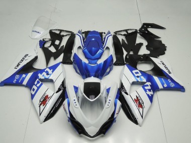Carenado Moto Suzuki GSXR 1000 2009-2016 - Blanco Azul Negro Tyco Baratos