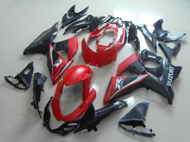 Carenados Moto Suzuki GSXR 1000 2009-2016 - Rojo Negro Mate Baratos