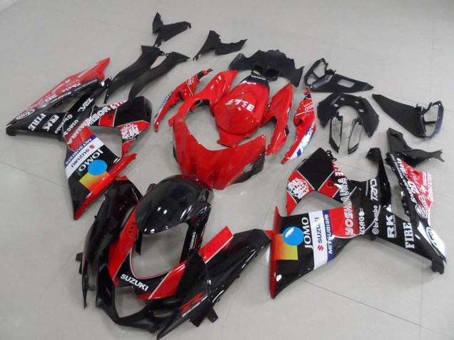Carenados Moto Suzuki GSXR 1000 2009-2016 - Rojo Azul Amarillo Negro JOMO Baratos