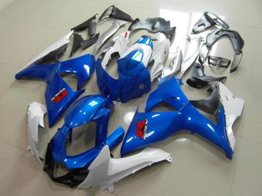 Carenados Moto Suzuki GSXR 1000 2009-2016 - Azul Blanco Negro OEM Estilo Baratos