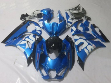 Carenados Moto Suzuki GSXR 1000 2017-2024 - Azul Blanco Negro Baratos