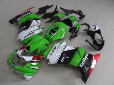 Carenados Moto Kawasaki ZX250R 2008-2012 - Blanco Verde Negro Rojo Elf Baratos