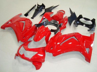 Carenados Moto Kawasaki ZX250R 2008-2012 - Rojo Negro Baratos