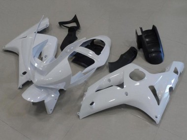 Carenados Moto Kawasaki ZX6R 2003-2004 - Blanco Baratos