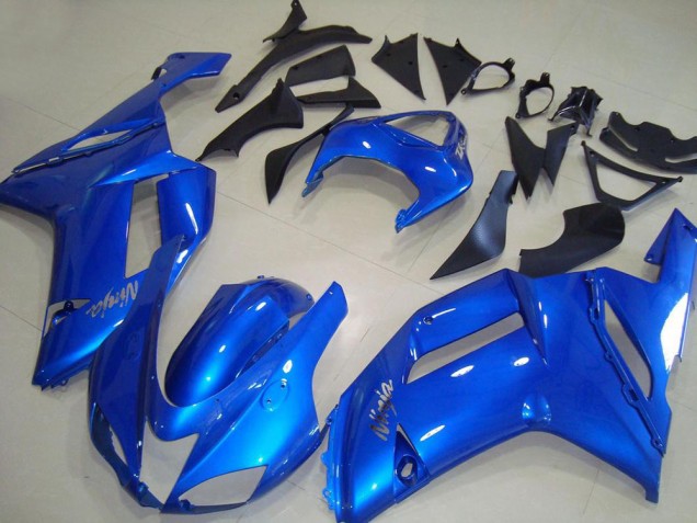 Carenados Moto ABS Kawasaki ZX6R 2007-2008 - Azul Baratos