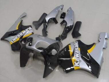 Carenados Moto Kawasaki ZX7R 1996-2003 - Plata Negro Brillante Amarillo Baratos