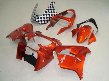 Carenados Moto Kawasaki ZX9R 2000-2001 - Naranja Baratos