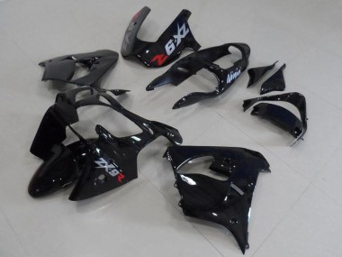 Carenado Moto Kawasaki ZX9R 2000-2001 - Negro Brillante Baratos