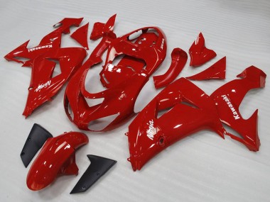 Carenados Moto Kawasaki ZX10R 2006-2007 - Rojo Blanco Baratos