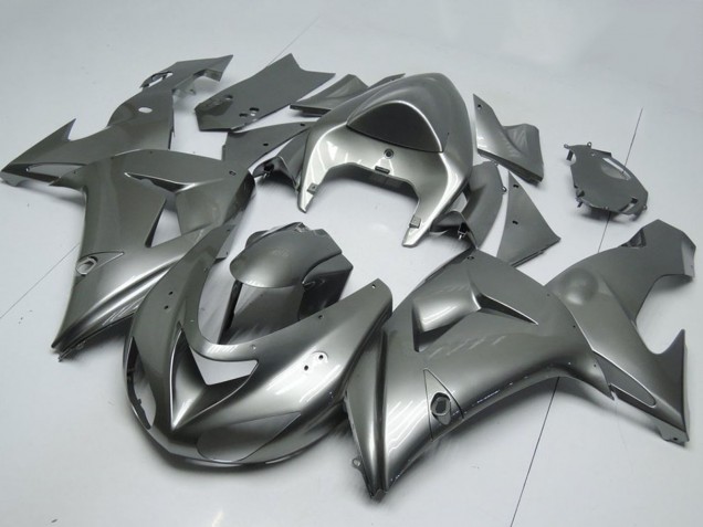 Carenados Moto Kawasaki ZX10R 2006-2007 - Gris Brillante Baratos