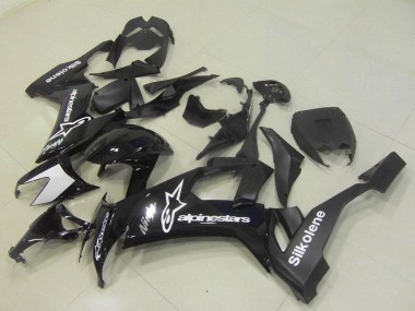 Carenados Moto Kawasaki ZX10R 2008-2010 - Negro Brillante Silkolene Star Baratos