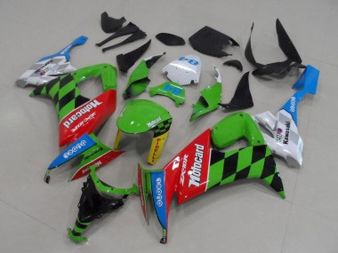 Carenados Moto Kawasaki ZX10R 2008-2010 - Verde Rojo Azul Negro Motocard Baratos