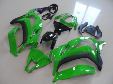 Carenados Moto Kawasaki ZX10R 2011-2015 - Verde Negro OEM Estilo Baratos