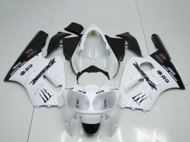 Carenados Moto Kawasaki ZX12R 2000-2001 - Blanco Negro Elf Monstruo Baratos