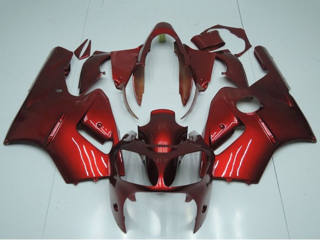 Carenado Moto Kawasaki ZX12R 2000-2001 - Rojo Caramelo Baratos