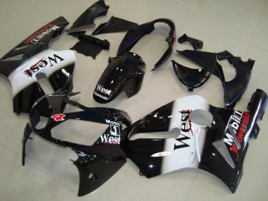 Carenados Moto Kawasaki ZX12R 2002-2006 - Negro Brillante Blanco West Rojo Baratos