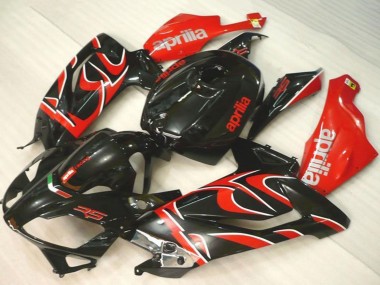 Carenados Moto Aprilia RS125 2006-2011 - Negro Rojo Baratos