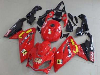 Carenados Moto Aprilia RS125 2006-2011 - Rojo Negro Amarillo Baratos