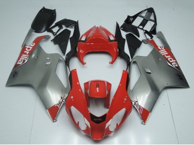 Carenados Moto Aprilia RSV1000 2003-2006 - Rojo Gris Negro Baratos