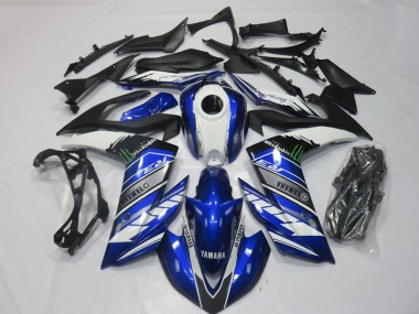 Carenados Moto Yamaha YZF R3 2015-2018 - Azul Blanco Negro Verde Monstruo Baratos