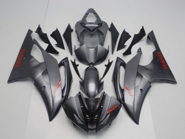 Carenado Moto Yamaha YZF R6 2008-2016 - Gris Rojo Calcomanías Baratos