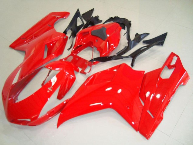 Carenados Moto Ducati 848 1098 1198 2007-2014 - Rojo Baratos