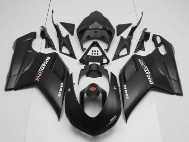 Carenados Moto Ducati 848 2007-2014 - Negro Mate Corse Baratos