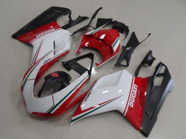 Carenados Moto Ducati 1198 2007-2014 - Blanco Rojo Verde Negro Mate Baratos