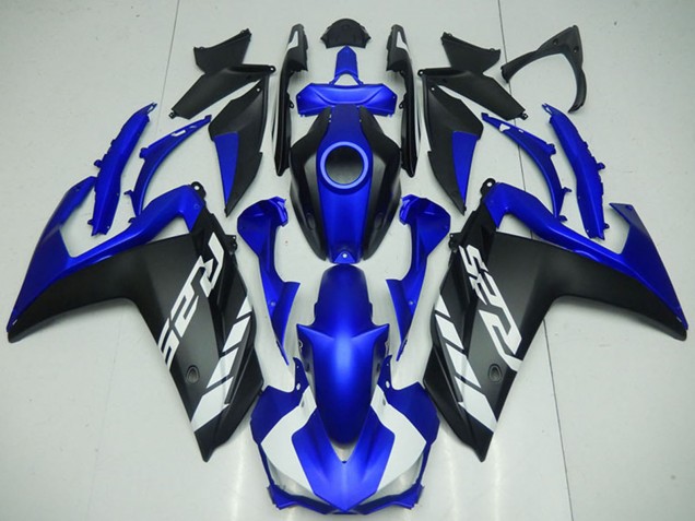 Carenados Moto Yamaha YZF R3 2015-2018 - Azul Negro Mate Baratos