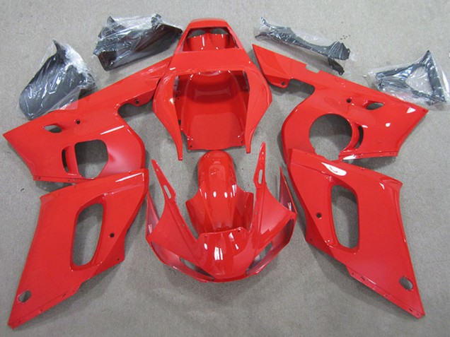 Carenados Moto Yamaha YZF R6 1998-2002 - Rojo Baratos
