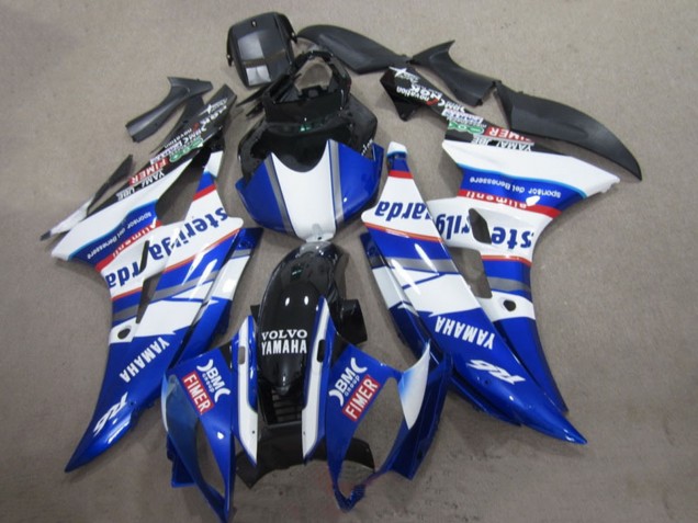 Carenados Moto Yamaha YZF R6 2006-2007 - Blanco Azul Rojo Sterilgarda Volvo Fimer Baratos