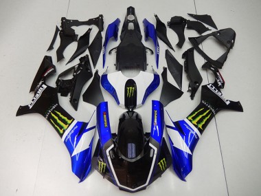 Carenados Moto Yamaha YZF R1 2015-2019 - Azul Blanco Negro Brillante Verde Monstruo Baratos